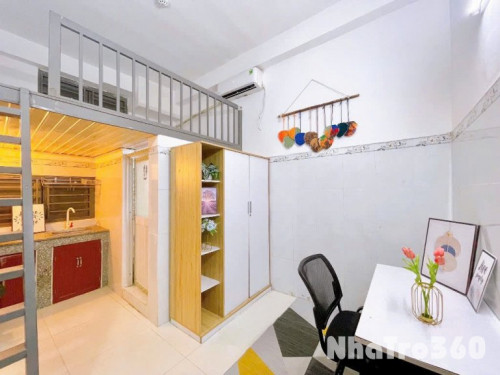 PHÒNG TRỌ CÓ GÁC THOÁNG - CỬA SỔ LỚN