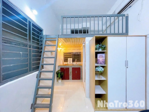 PHÒNG TRỌ CÓ GÁC THOÁNG - CỬA SỔ LỚN