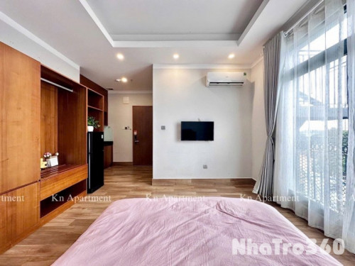 Studio full nội thất gần sân bay và công viên