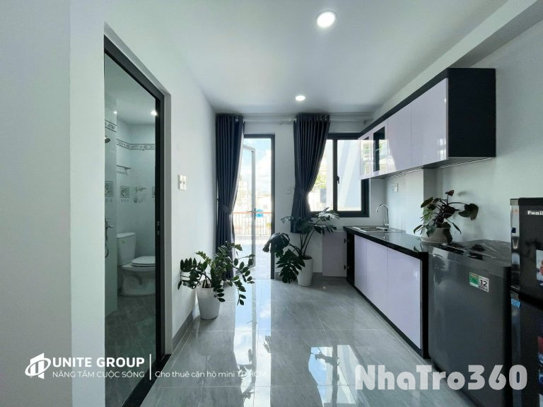 🔥🔥 CHO THUÊ CĂN HỘ 1 PHÒNG NGỦ 40M² GẦN HỌC VIỆN HÀNG KHÔNG, BAN CÔNG