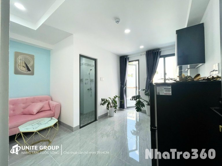 🔥🔥 CHO THUÊ CĂN HỘ 1 PHÒNG NGỦ 40M² GẦN HỌC VIỆN HÀNG KHÔNG, BAN CÔNG