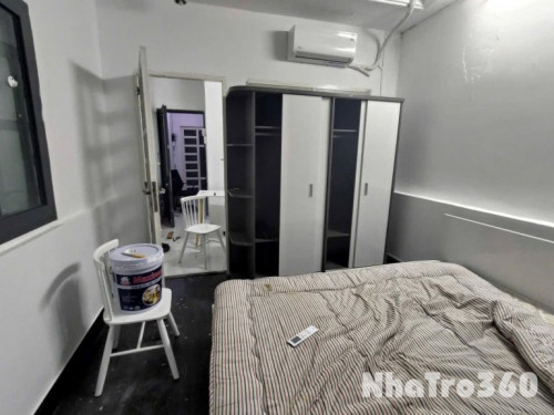 Cho thuê căn hộ 1PN Ban công thoáng Q4 gần ĐH Luật, ĐH Nguyễn Tất Thành, cầu Ông Lãnh, cầu Calmette