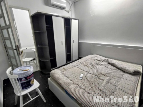 Cho thuê căn hộ 1PN Ban công thoáng Q4 gần ĐH Luật, ĐH Nguyễn Tất Thành, cầu Ông Lãnh, cầu Calmette