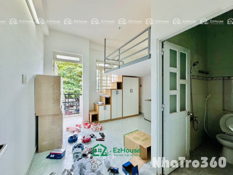 Ban công - Cửa sổ trời - Có gác - Quận 6- 3tr8