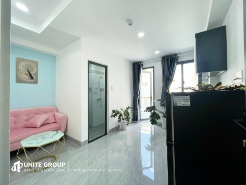 🔥🔥 CHO THUÊ CĂN HỘ 1 PHÒNG NGỦ 40M² GẦN HỌC VIỆN HÀNG KHÔNG, BAN CÔNG