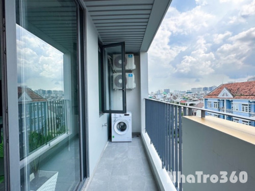 Căn Hộ 1PN + 1PK Full Nội Thất Ban Công Sân Bay