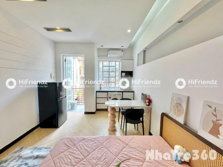 STUDIO Ban công, y hình tại cô giang Quận 1