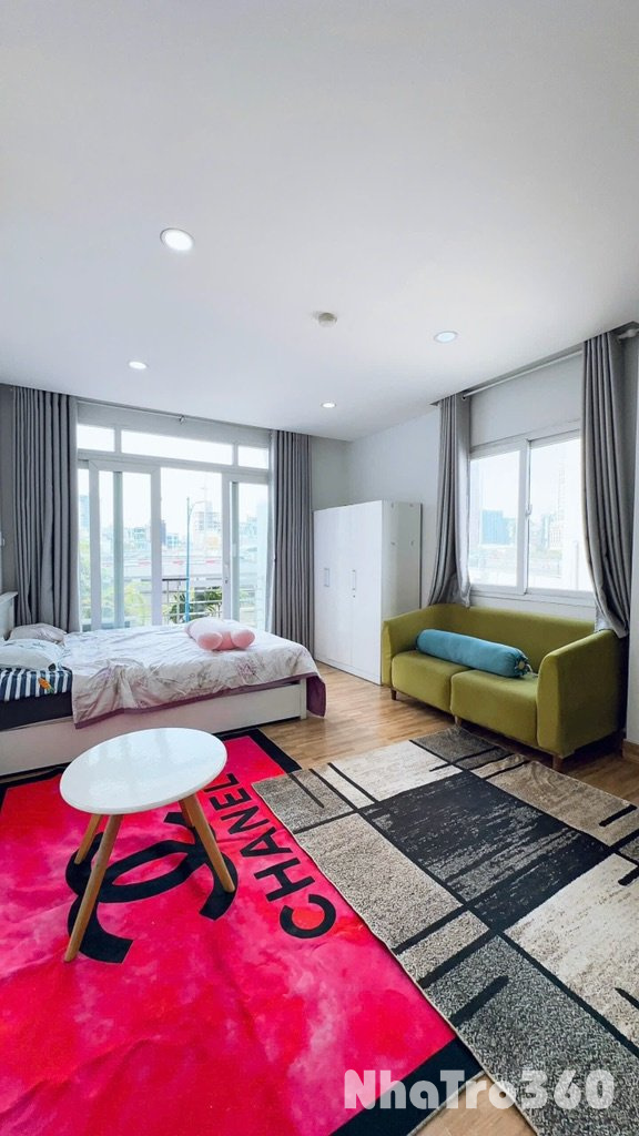 Cho thuê studio ban công quận 4 gần chợ Bến Thành
