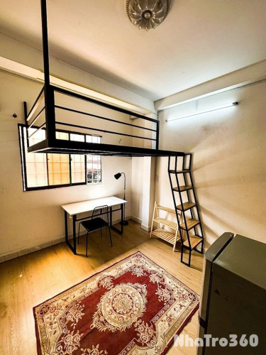 CĂN HỘ GÁC LỬNG CỬA SỔ THOÁNG MÁT NGAY TÂN BÌNH