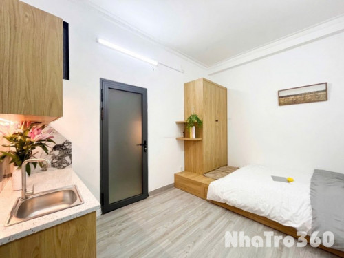 Cho thuê studio full nội thất siêu mới gần sân bay