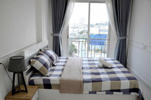 Cho thuê căn hộ 2PN, Q8, Đường Dương Bá Trạc, gần cầu Nguyễn Văn Cừ, cầu Chữ Y, CV Dạ Nam