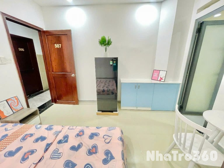 Phòng trọ studio có nội thất giá rẻ đường Bạch Đằng gần sân bay Tân Sơn Nhất Tân Bình.
