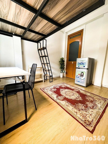 CĂN HỘ GÁC LỬNG CỬA SỔ THOÁNG MÁT NGAY TÂN BÌNH