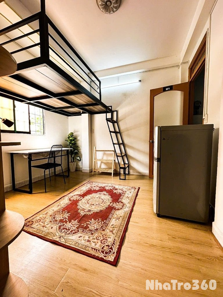 CĂN HỘ GÁC LỬNG CỬA SỔ THOÁNG MÁT NGAY TÂN BÌNH