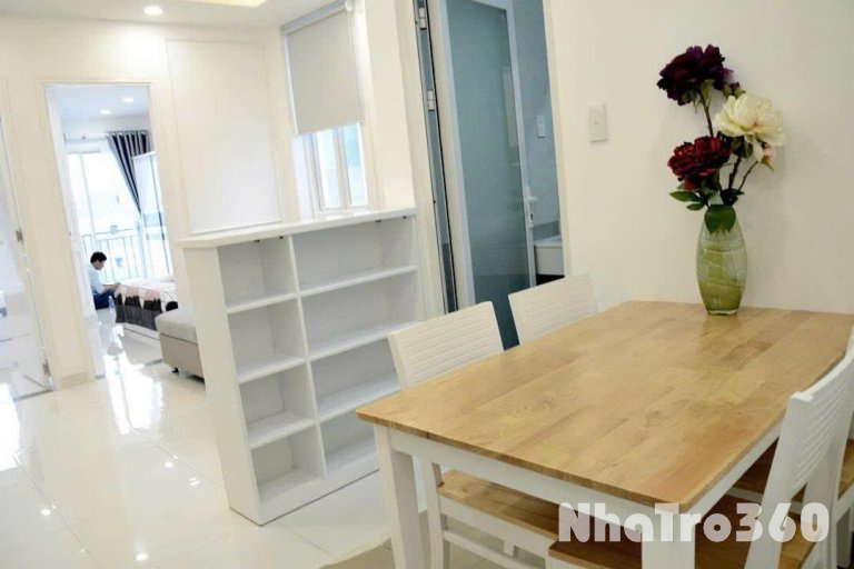 Cho thuê căn hộ 2PN, Q8, Đường Dương Bá Trạc, gần cầu Nguyễn Văn Cừ, cầu Chữ Y, CV Dạ Nam