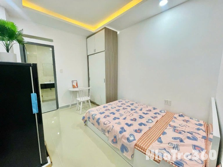 Phòng trọ studio có nội thất giá rẻ đường Bạch Đằng gần sân bay Tân Sơn Nhất Tân Bình.
