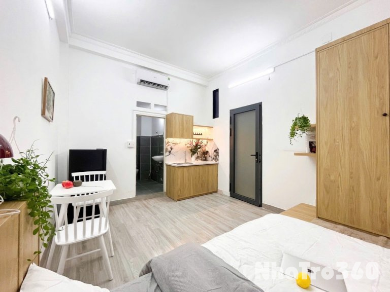 Cho thuê studio full nội thất siêu mới gần sân bay