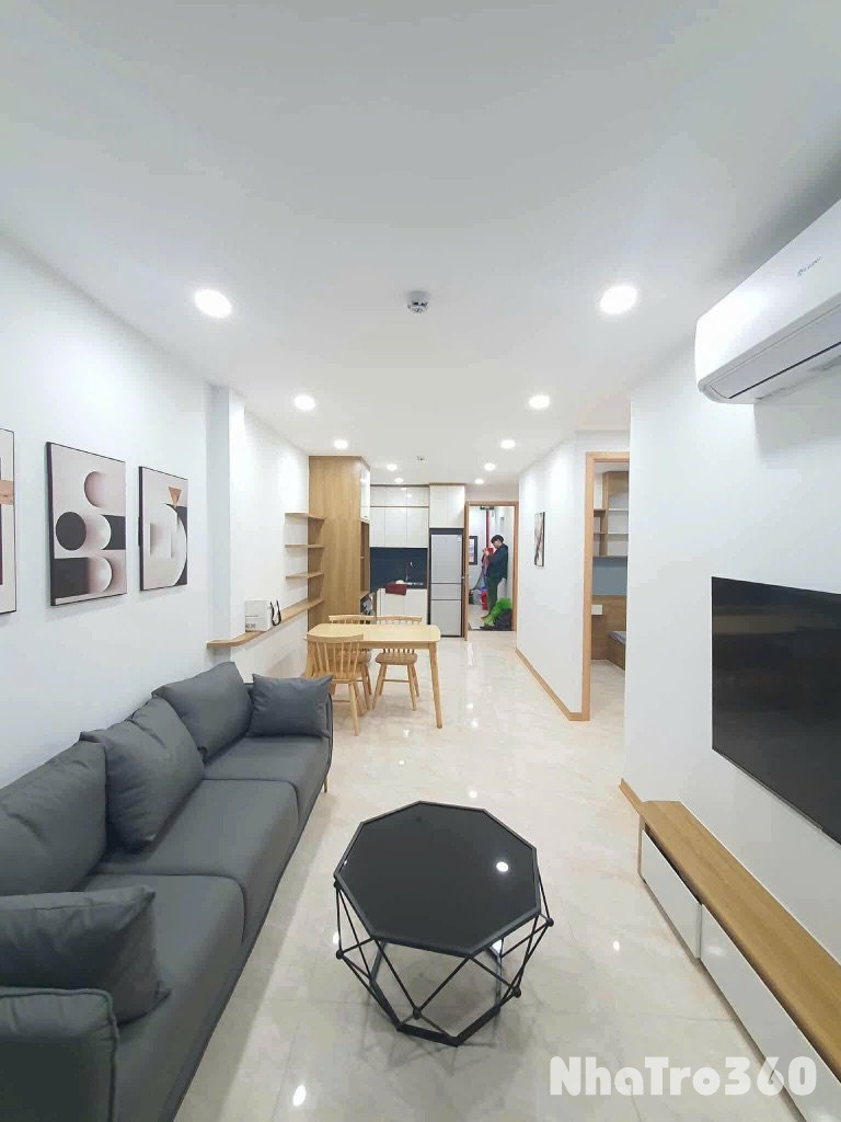 Căn hộ 2 ngủ 1 khách , Full nội thất cao cấp