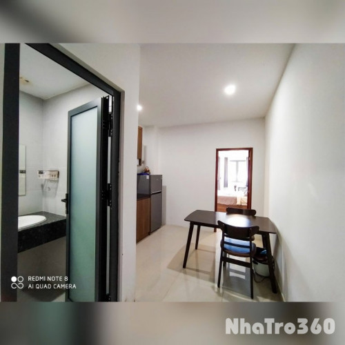 Cho thuê căn hộ 1PN, ban công, Q10, đường Thành Thái, gần ĐH Y Khoa, ĐH Bách Khoa, Vạn Hạnh Mall