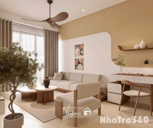 CHO THUÊ PHÒNG FULL NỘI THẤT GẦN SÂN BAY TSN,QTB