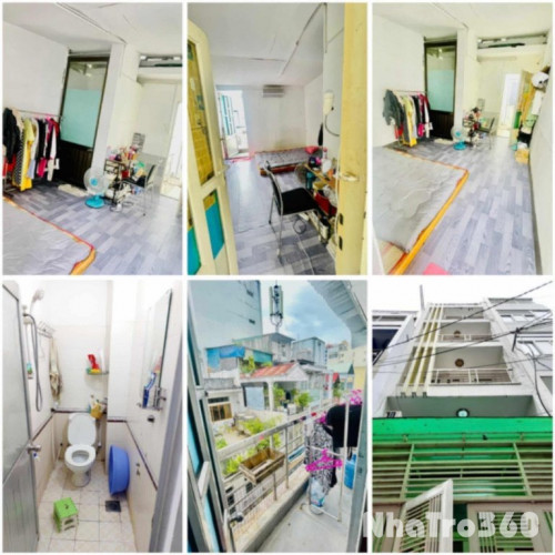 Cho Thuê Phòng Q3.cửa sổ ban công.WC riêg.3tr3