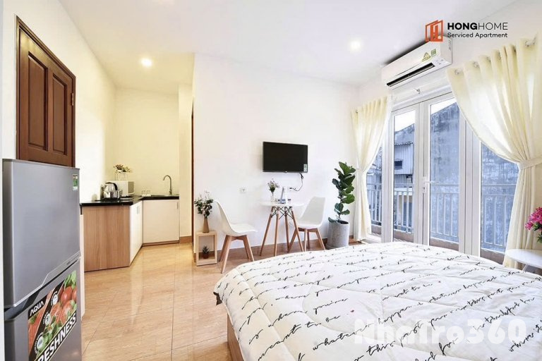 Căn hộ Full Nội thất, ban công,gần cầu Thị Nghè Q1