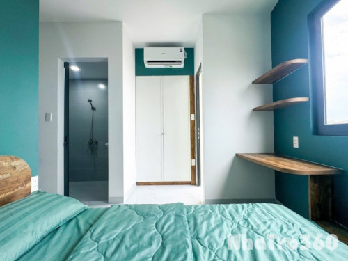 TRỐNG CĂN HỘ FULL NỘI THẤT BAN CÔNG THOÁNG 35M2