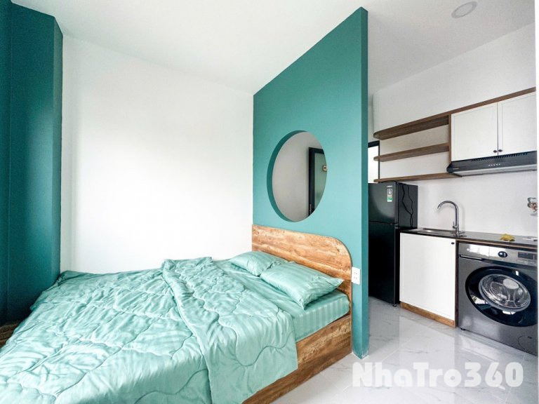 TRỐNG CĂN HỘ FULL NỘI THẤT BAN CÔNG THOÁNG 35M2