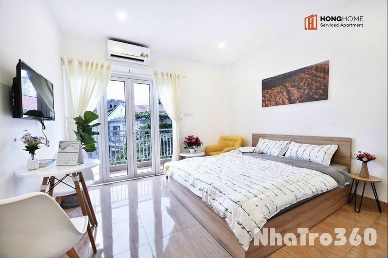 Căn hộ Full Nội thất, ban công,gần cầu Thị Nghè Q1