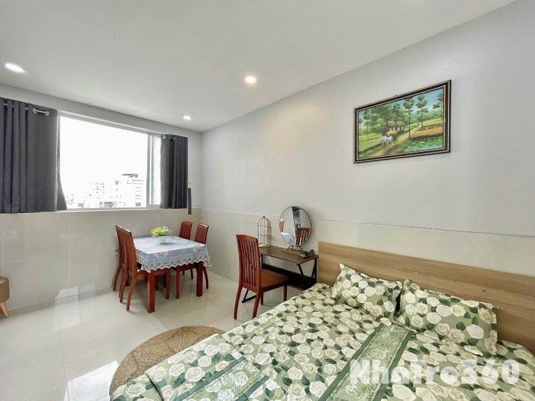 Cho thuê studio full nội thất Q1 - ngay cầu Nguyễn Văn Cừ, cầu chữ Y, Pullman,...
