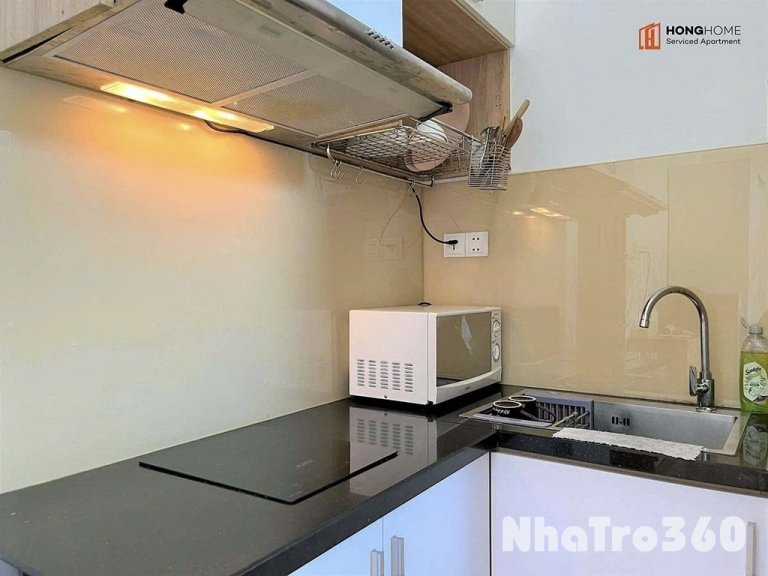 Căn hộ Full Nội thất, ban công,gần cầu Thị Nghè Q1