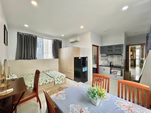 Cho thuê studio full nội thất Q1 - ngay cầu Nguyễn Văn Cừ, cầu chữ Y, Pullman,...