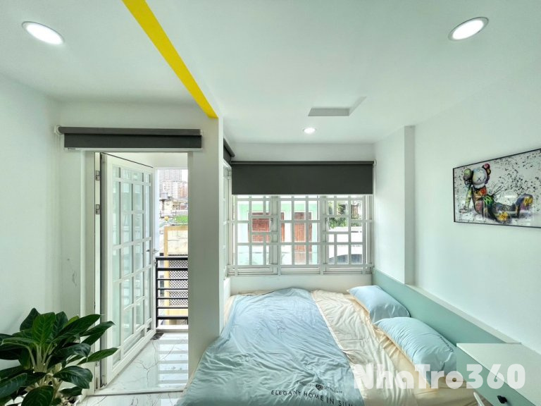 Căn hộ vách ngăn, ban công giá chỉ 7trxxx Quận 1