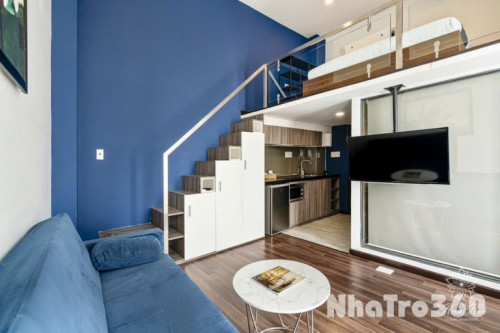 CĂN HỘ DỊCH VỤ FULL NỘI THẤT BAN CÔNG THOÁNG