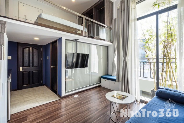 CĂN HỘ DỊCH VỤ FULL NỘI THẤT BAN CÔNG THOÁNG