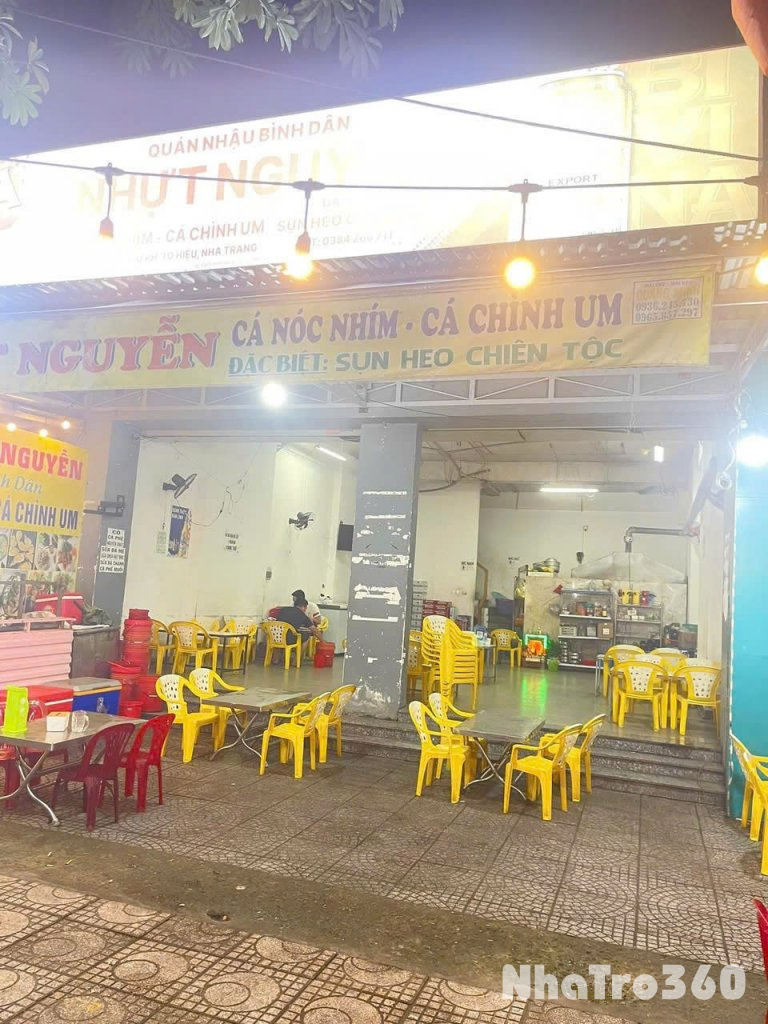 CHO THUÊ LẠI MẶT BẰNG BUỔI SÁNG TẠI ĐƯỜNG TÔ HIỆU, SHOPHOUSE KHU CHUNG CƯ PH TP NHA TRANG, KHÁNH HÒA