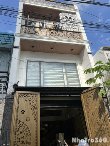 Cho thuê nhà hẻm thông xe hơi p15 tân bình