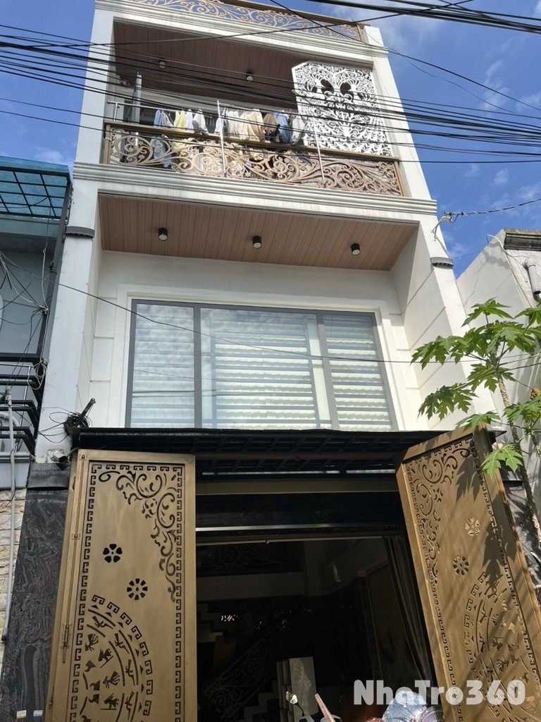 Cho thuê nhà hẻm thông xe hơi p15 tân bình