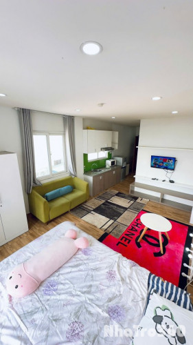 Cho thuê studio full cửa sổ, mặt tiền Bến Vân Đồn ngay cầu Calmette, Đh Luật, Đh Nguyễn Tất Thành, cầu Khánh Hội,...