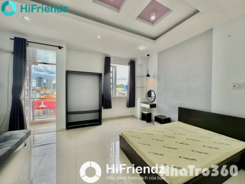 Cho thuê căn hộ ban công, Q10, đường Vĩnh Viễn, gần ĐH Kinh Tế, ĐH Y Dược, Vạn Hạnh Mall