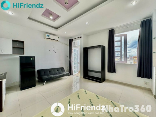 Cho thuê căn hộ ban công, Q10, đường Vĩnh Viễn, gần ĐH Kinh Tế, ĐH Y Dược, Vạn Hạnh Mall