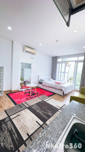 Cho thuê studio full cửa sổ, mặt tiền Bến Vân Đồn ngay cầu Calmette, Đh Luật, Đh Nguyễn Tất Thành, cầu Khánh Hội,...
