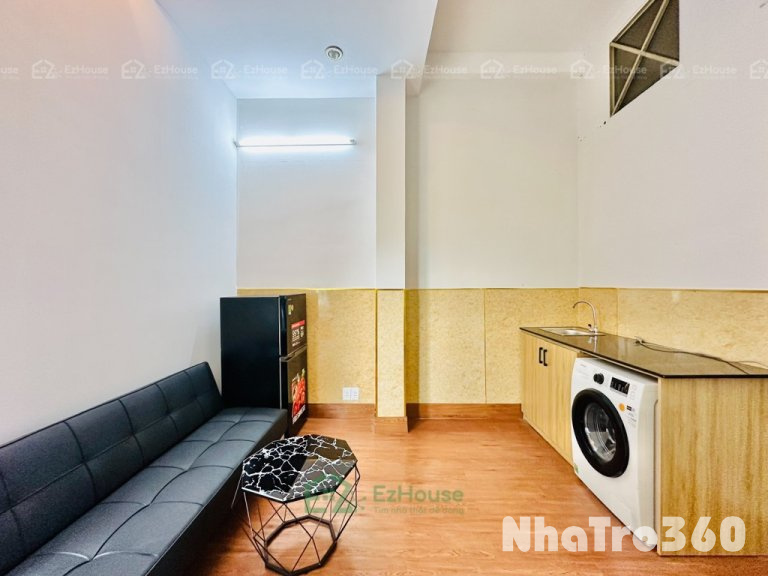Full nội thất, ban công, cửa sổ, 1pn, tách bếp