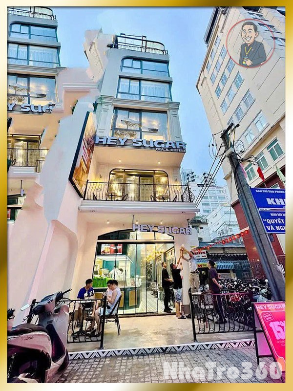 Cho thuê nhà GÓC 2 MẶT TIỀN Trần Cao Vân, Quận 3 - NGAY HỒ CON RÙA