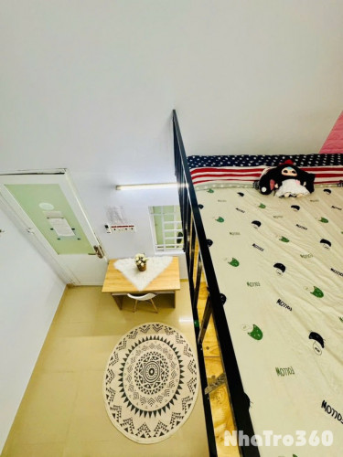 Cho thuê căn hộ duplex  gần ga t3 quận tân bình