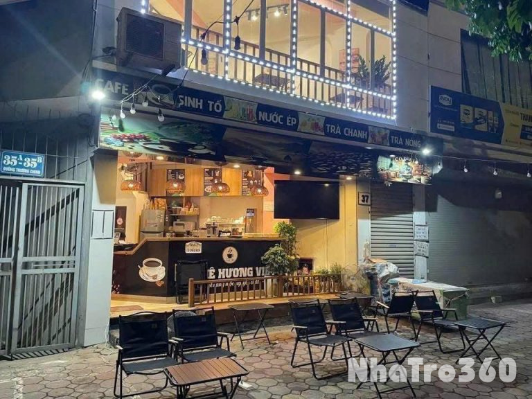 Sang Nhương quán Cafe mặt tiền 10m - Khu vực Đội Cấn Giang Văn Minh- Ba đình