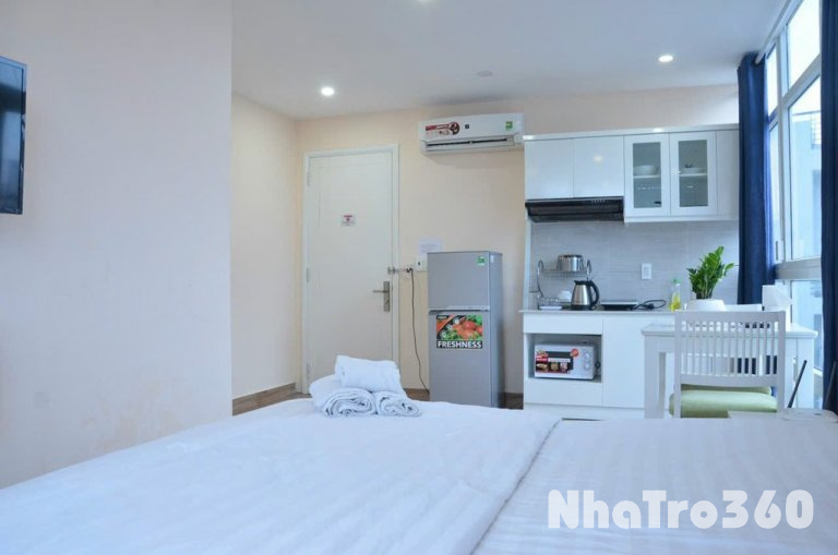 Cho thuê studio quận 1 full nội thất, cửa sổ
