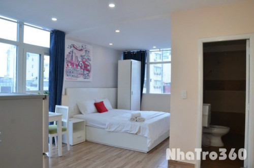 Cho thuê studio quận 1 full nội thất, cửa sổ