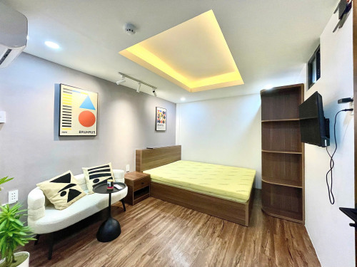 Cho thuê Studio tách bếp Q5, giáp q1 ngay cầu Nguyễn Văn Cừ, Pullman, cầu chữ Y, Bùi Viện,...