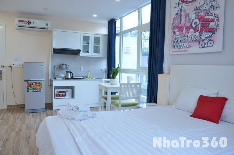 Cho thuê studio quận 1 full nội thất, cửa sổ
